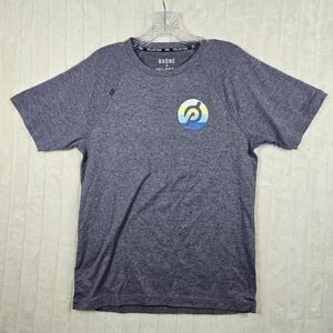 Rhone x Peloton T-Shirt Men's Heather Gray Workout Short Sleeve Size S